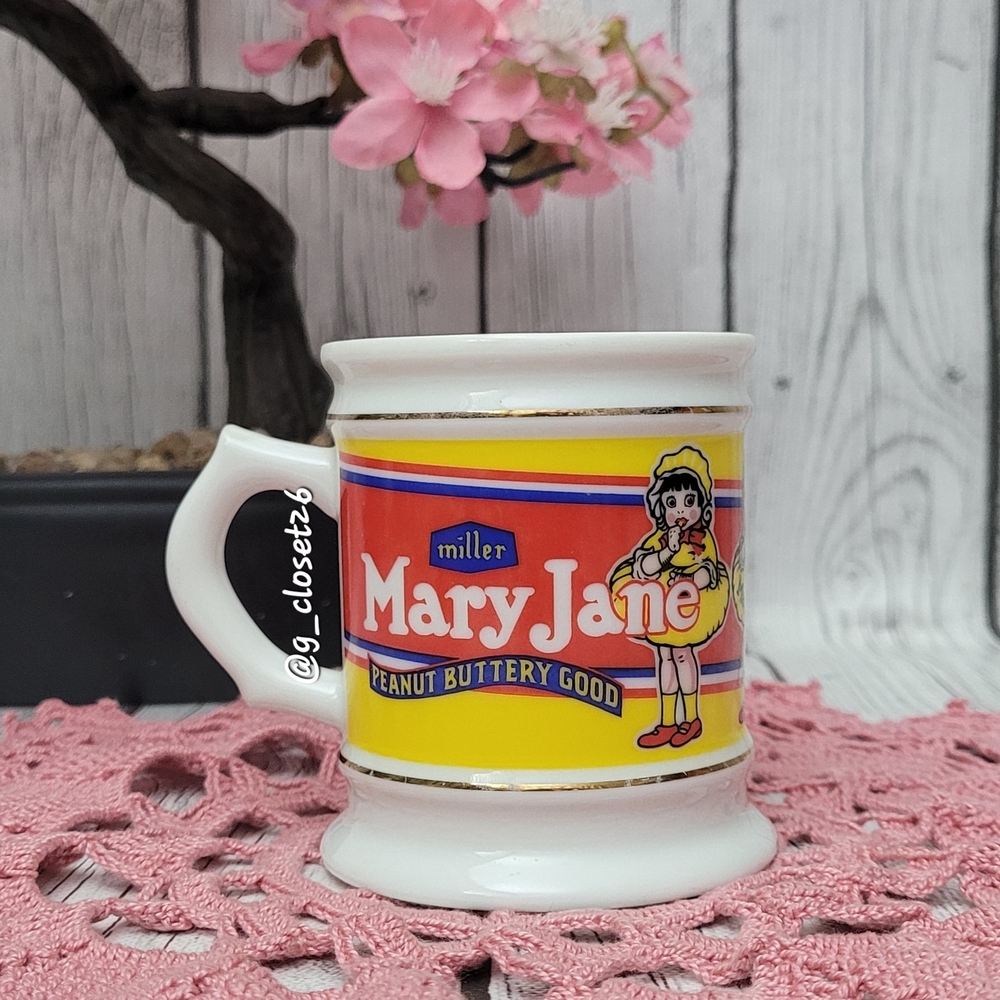 1985 Mary Jane Peanut Butter Coffee Mug
